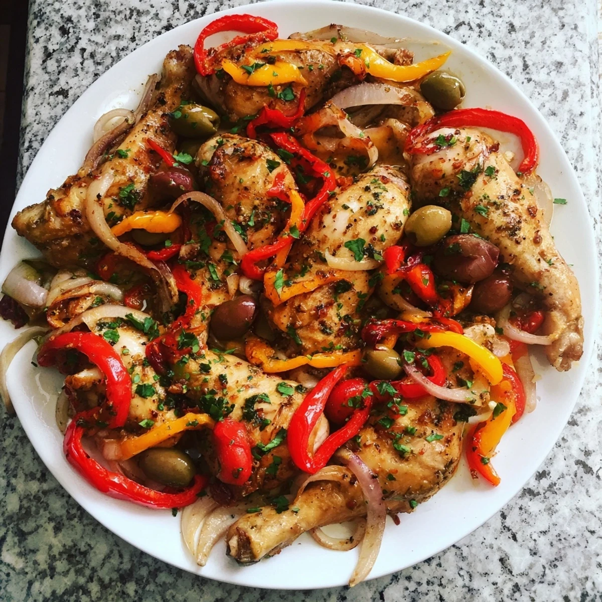 Easy Sheet Pan Greek Chicken