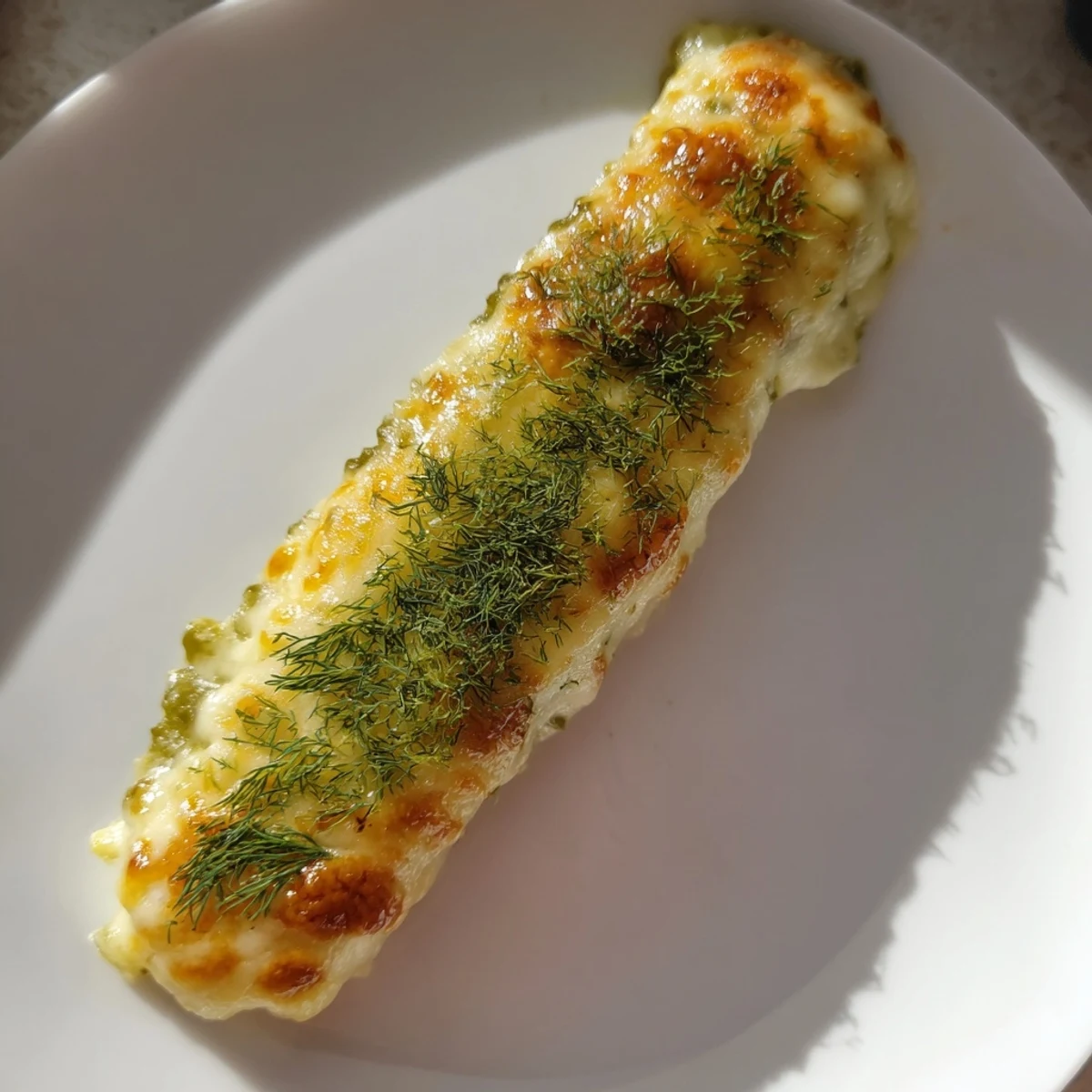 Golden, crispy Melted Cheese Pickle Rolls, a savory snack with warm, melted cheese surrounds.