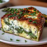 Spring Brunch Frittata Asparagus