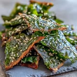 Savory seashell snack chips baked with a sprinkle of sea salt.