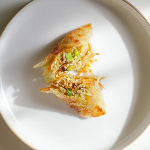 Crispy Rice Paper Dumplings