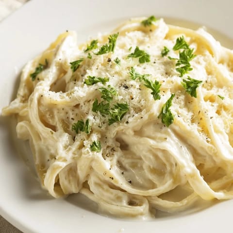 Cottage Cheese Alfredo Sauce