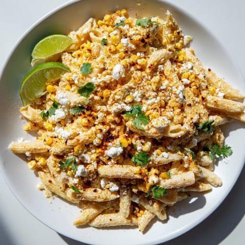 Mexican street corn pasta