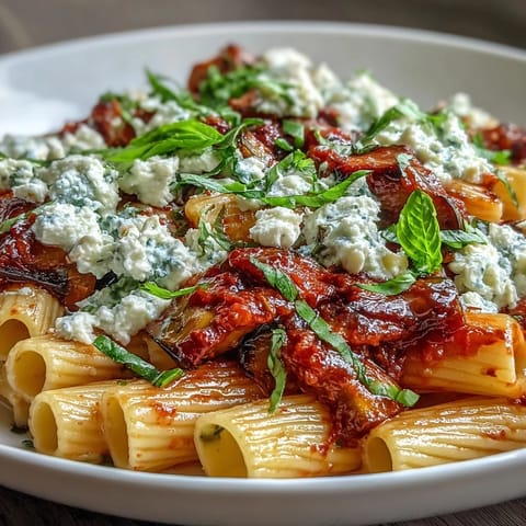 Pasta Alla Norma Sicilian Style