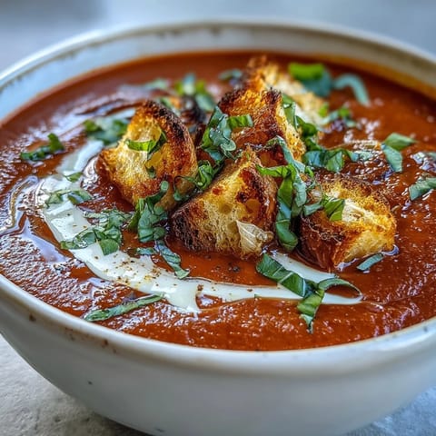 Creamy Roasted Tomato Soup