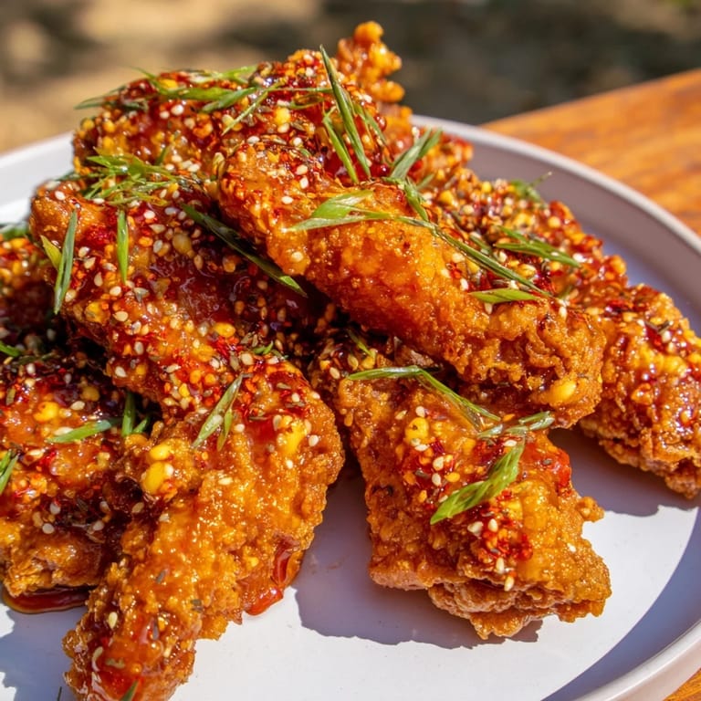 These savory Honey-Chili Glazed Chicken Wings are tossed in a fragrant, rich sauce: perfect American appetizer.