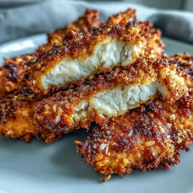 Homemade air fryer chicken strips paired with a crisp green salad for a balanced family dinner.